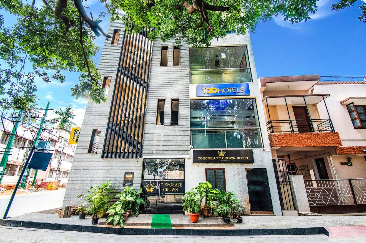 Fabhotel Corporate Crown - Nr Jyoti Nivas University Bangalore Bagian luar foto